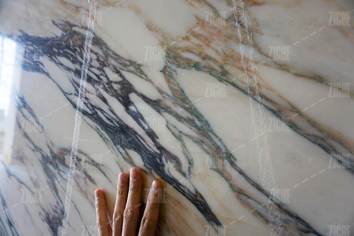 Marmo Calacatta Monet - lastre, pavimenti | ZICHE Marmi